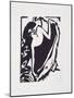 Dancer with Elevated Rock-Ernst Ludwig Kirchner-Mounted Giclee Print