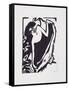 Dancer with Elevated Rock-Ernst Ludwig Kirchner-Framed Stretched Canvas