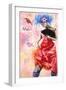 Dancer with Graffiti, 2003-Hilary Dunne-Framed Giclee Print