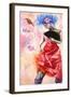 Dancer with Graffiti, 2003-Hilary Dunne-Framed Giclee Print