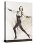 Dancer with Latin Flair-null-Stretched Canvas