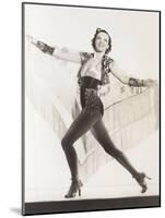 Dancer with Latin Flair-null-Mounted Photo