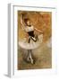 Dancer with Tambourine, 1882-Edgar Degas-Framed Giclee Print