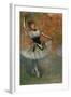 Dancer with Tambourine, Around 1882-Edgar Degas-Framed Giclee Print