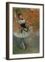 Dancer with Tambourine, Around 1882-Edgar Degas-Framed Giclee Print