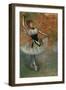 Dancer with Tambourine, Around 1882-Edgar Degas-Framed Giclee Print