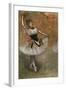 Dancer with Tambourine, C. 1882-Edgar Degas-Framed Giclee Print