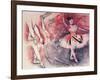 Dancer with Tambourine, or Spanish Dancer, C.1882-Edgar Degas-Framed Giclee Print