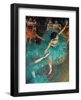 Dancer-Edgar Degas-Framed Art Print