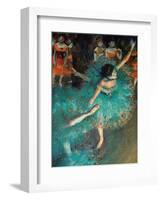 Dancer-Edgar Degas-Framed Art Print