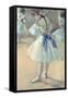 Dancer-Edgar Degas-Framed Stretched Canvas
