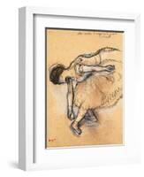 Dancer-Edgar Degas-Framed Giclee Print