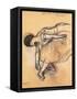 Dancer-Edgar Degas-Framed Stretched Canvas