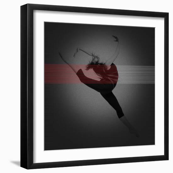 Dancer-NaxArt-Framed Art Print