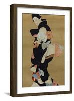 Dancer-Hishikawa Moronobu-Framed Giclee Print