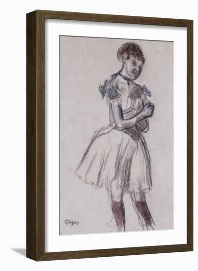 Dancer-Edgar Degas-Framed Giclee Print