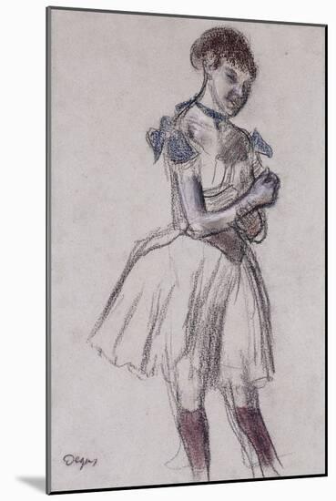 Dancer-Edgar Degas-Mounted Giclee Print