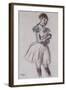 Dancer-Edgar Degas-Framed Giclee Print