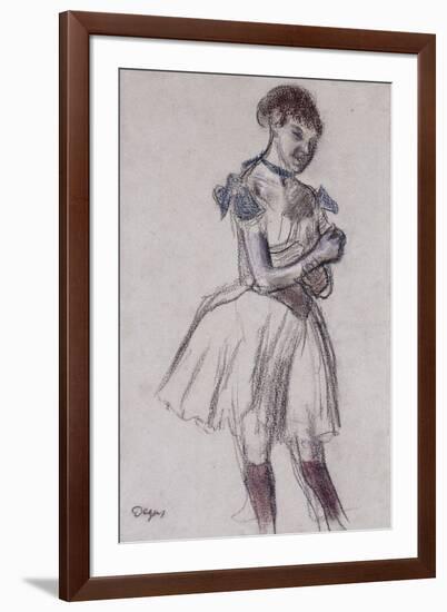 Dancer-Edgar Degas-Framed Giclee Print