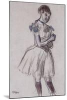 Dancer-Edgar Degas-Mounted Giclee Print