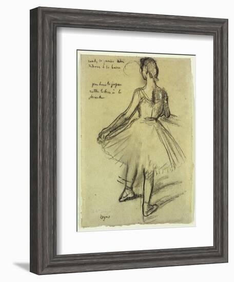 Dancer-Edgar Degas-Framed Giclee Print