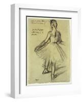 Dancer-Edgar Degas-Framed Giclee Print