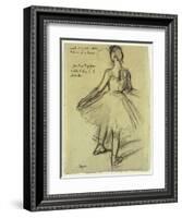 Dancer-Edgar Degas-Framed Giclee Print