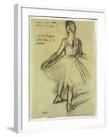 Dancer-Edgar Degas-Framed Giclee Print