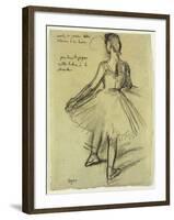 Dancer-Edgar Degas-Framed Giclee Print