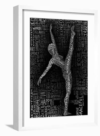 Dancer-Ben Heine-Framed Giclee Print