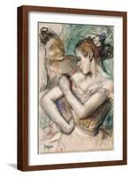 Dancers, 1896-Edgar Degas-Framed Giclee Print