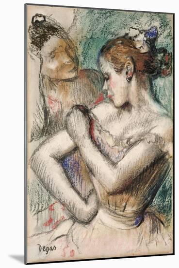 Dancers, 1896-Edgar Degas-Mounted Giclee Print