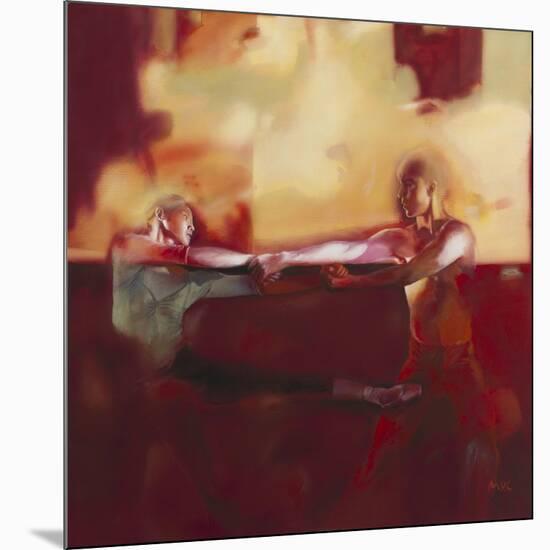 Dancers 21-Mark Van Crombrugge-Mounted Premium Giclee Print