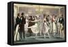 Dancers' Admirers-null-Framed Stretched Canvas