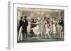 Dancers' Admirers-null-Framed Art Print