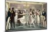 Dancers' Admirers-null-Mounted Art Print