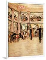 Dancers and Diners at the Kit- Kat Club in the Haymarket London-Dorothea St. John George-Framed Art Print
