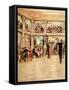 Dancers and Diners at the Kit- Kat Club in the Haymarket London-Dorothea St. John George-Framed Stretched Canvas