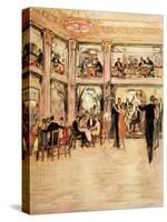 Dancers and Diners at the Kit- Kat Club in the Haymarket London-Dorothea St. John George-Stretched Canvas