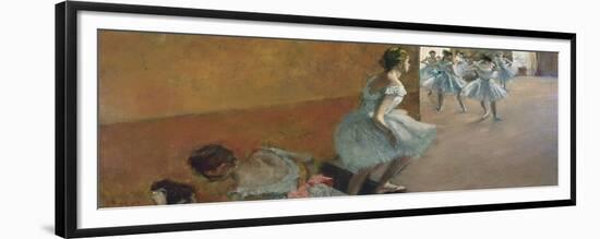 Dancers Ascending a Staircase, C. 1886-1888-Edgar Degas-Framed Giclee Print