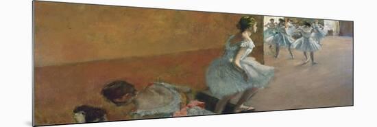 Dancers Ascending a Staircase, C. 1886-1888-Edgar Degas-Mounted Giclee Print