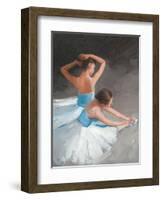 Dancers at Ease-Patrick Mcgannon-Framed Art Print