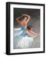 Dancers at Ease-Patrick Mcgannon-Framed Art Print