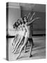 Dancers at George Balanchine's School of American Ballet During Rehearsal in Dance Posture-Alfred Eisenstaedt-Stretched Canvas