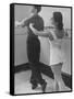 Dancers at George Balanchine's School of American Ballet During Rehearsal-Alfred Eisenstaedt-Framed Stretched Canvas