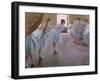 Dancers at Rehearsal, 1875-1877-Edgar Degas-Framed Giclee Print