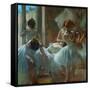 Dancers at Rest, 1884-1885-Edgar Degas-Framed Stretched Canvas