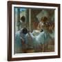 Dancers at Rest, 1884-1885-Edgar Degas-Framed Giclee Print