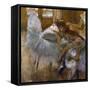 Dancers at Rest, C.1885-Edgar Degas-Framed Stretched Canvas