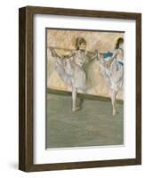 Dancers at the Bar, circa 1877-79-Edgar Degas-Framed Giclee Print